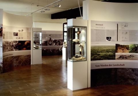 Ausstellung Geschichte der Landnutzung, Foto: Bernd Scheider