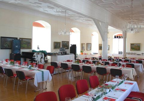 Der Kaisersaal im Schloss Lichtenberg