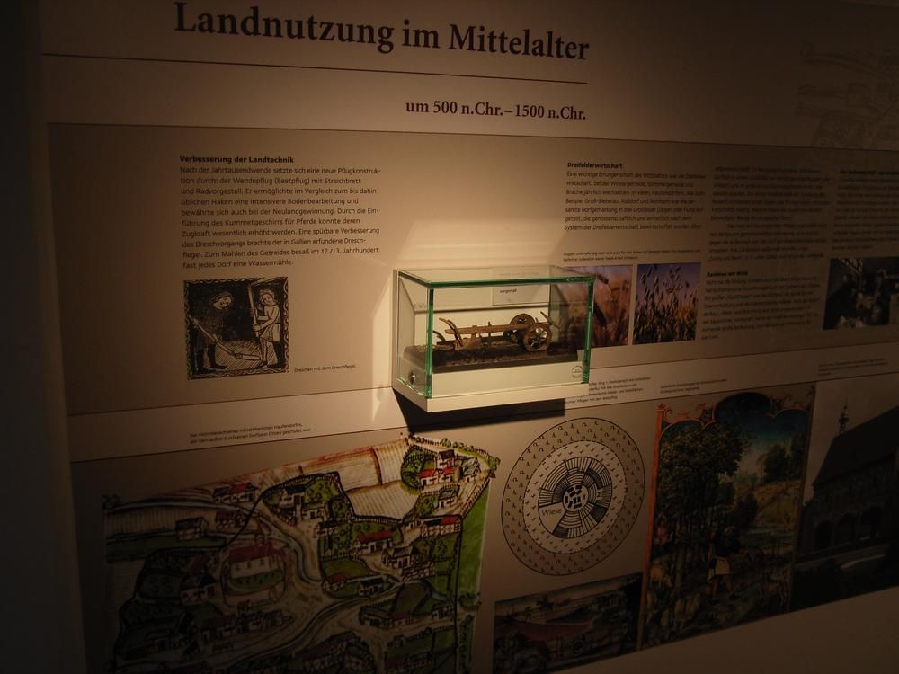 Detail in der Aussstellung zur Landnutzung