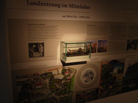 Detail in der Aussstellung zur Landnutzung