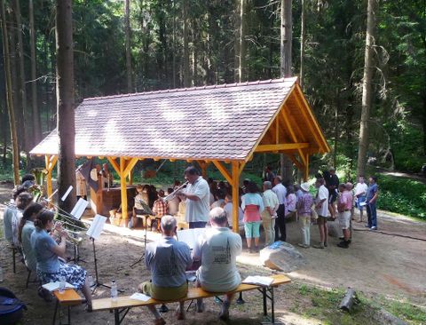 St.-Jost-Kapelle bei der Einweihung am 10.07.2010 (Foto: Stephan Kühn)